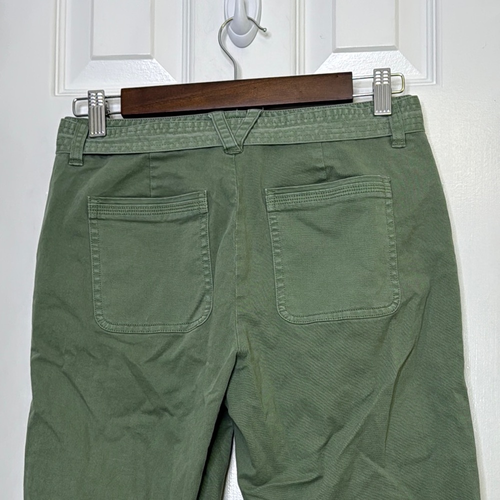 Vineyard Vines Green Cropped Pants with Tie Waist - Picture 6 of 6